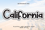 California | Script Font, a Handwritten Font by Scratchones (Thumbnail 1 of 8)