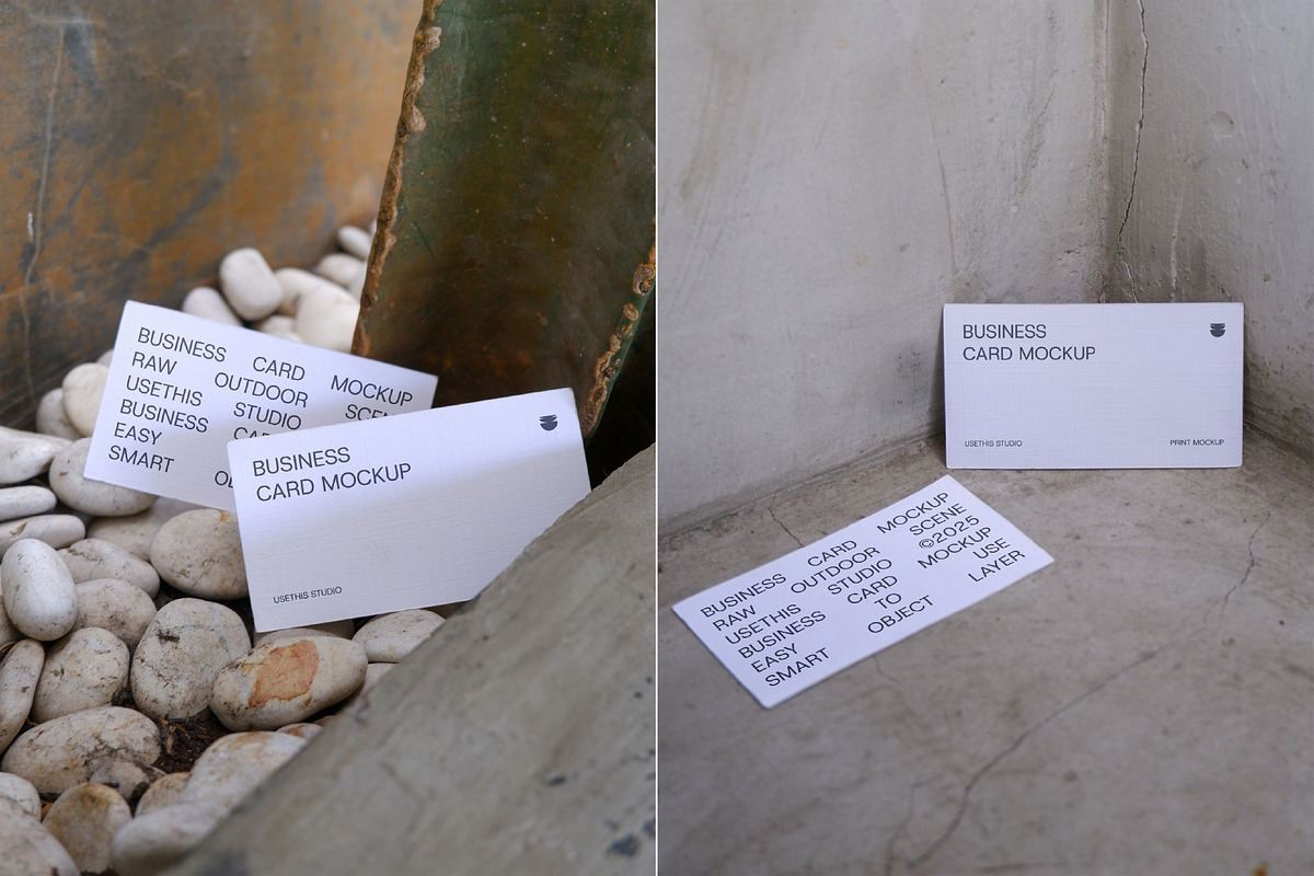 Outdoor Business Card Mockup Bundle, a Merchandise Mockup by Usethis Mockup (Photo 4 of 5)