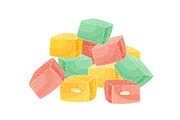 Lokum, Turkish delight, a Decorative Illustration by Good Studio (Thumbnail 3 of 4)