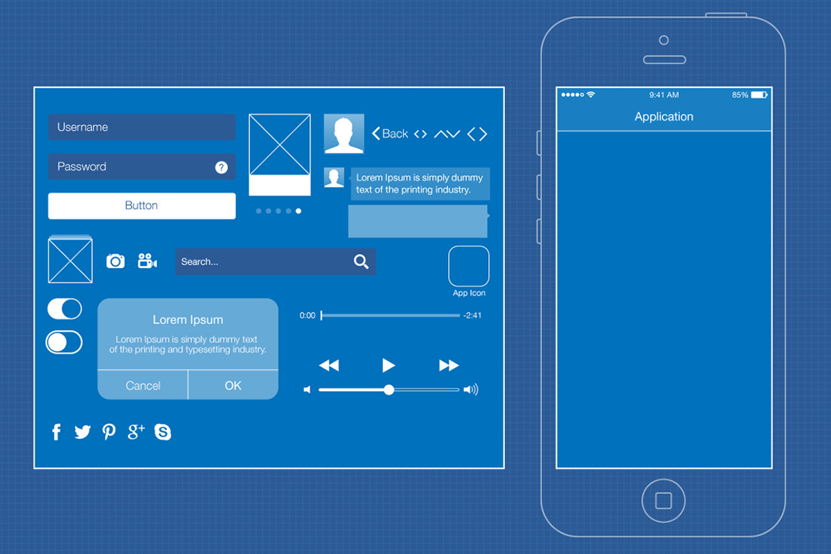 Almitra Wireframe, a Wireframe Template by buatoom (Photo 3 of 3)