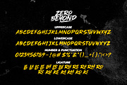 Zero Beyond - Brush Font, a Handwritten Font by ErgibiStudio (Thumbnail 8 of 10)