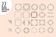 Art Deco Monogram Font, a Font by Headfonts (Thumbnail 9 of 11)