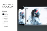Tablet and Phone Screen Mockup, an iPad Mockup by graphypix (Thumbnail 2 of 4)