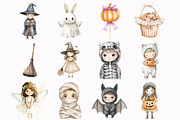 Neutral Halloween Clipart, an Illustration by Design Market (Thumbnail 2 of 5)