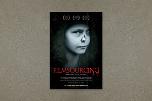 Horror Movie Poster Template