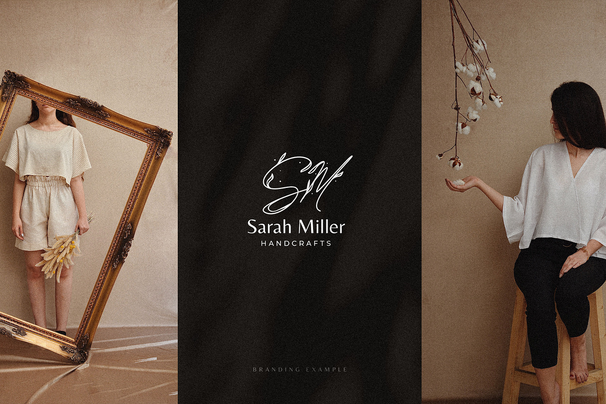 Tiny Twig - Botanical Display Font, a Handwritten Font by AndrewPixelType (Photo 4 of 7)