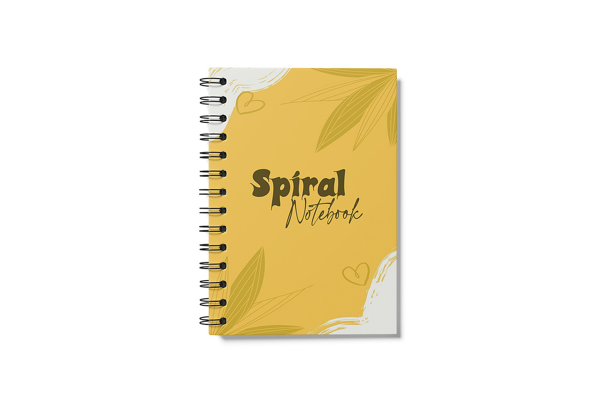 Spiral Notebook Mockup, a Books & Magazine Mockup by mockupbuys (Photo 6 of 8)