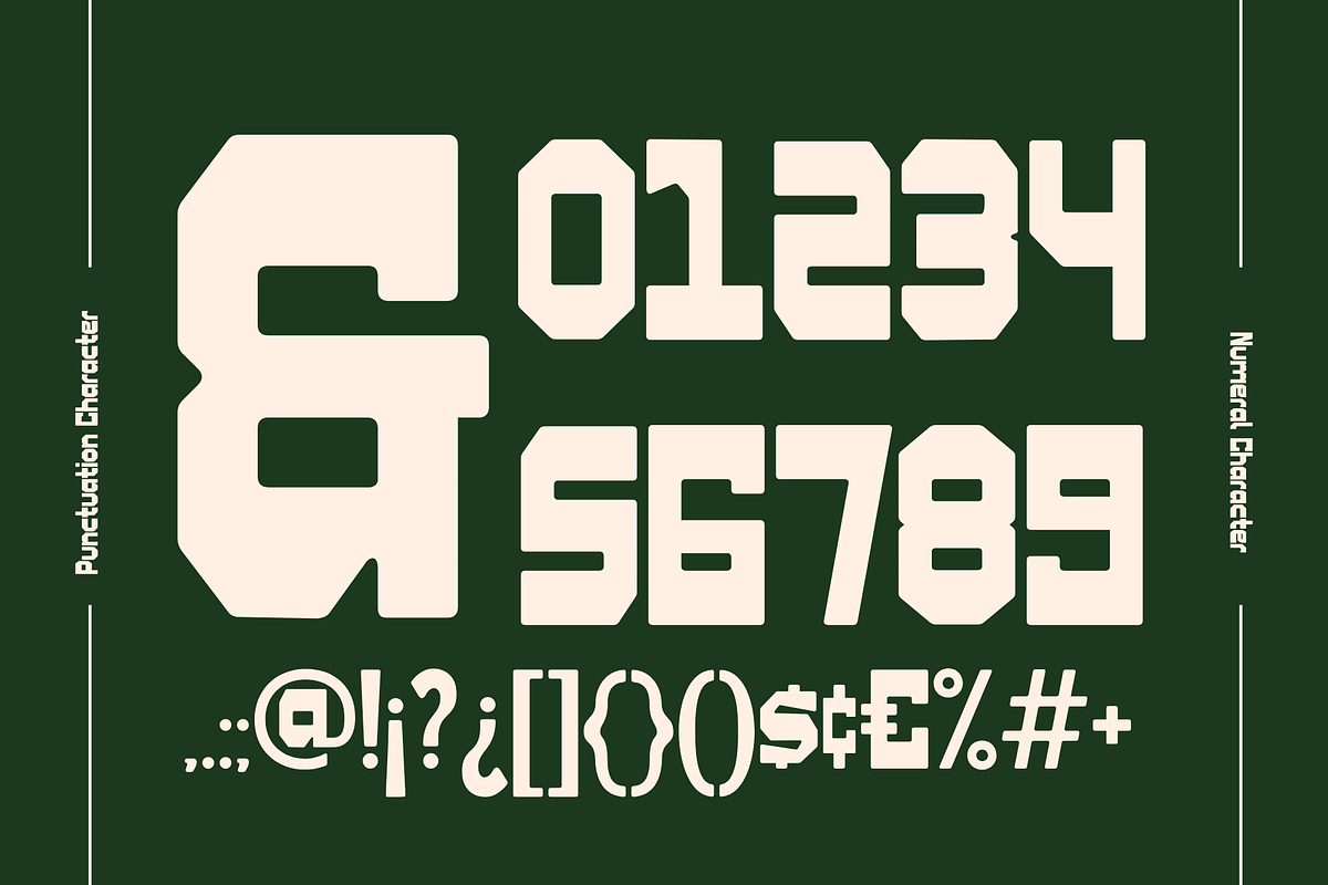 Fulava - Retro Bold Extrude Font, a Sans Serif Font by Illushvara Design (Photo 11 of 12)