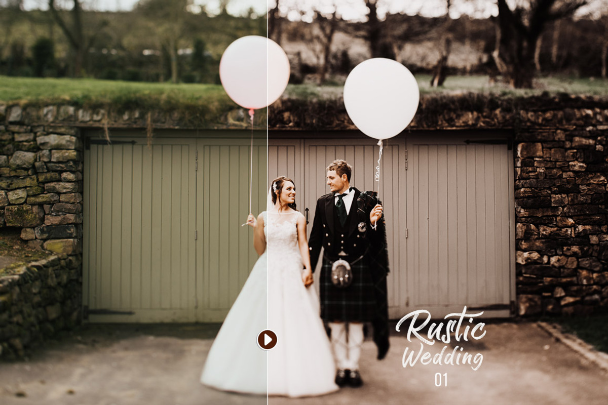 50 Rustic Wedding Presets preview 4