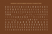 Nordin Slab Rounded Rough, a Slab Serif Font by Craft Supply Co. (Thumbnail 7 of 8)