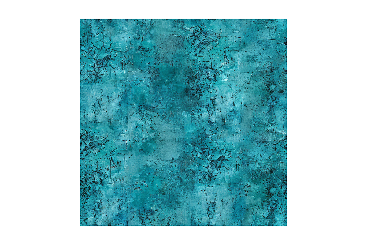 Teal Textures Seamless Digital Paper, a Pattern Graphic by Chromolume Studio (Photo 23 of 28)