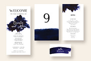 Chic Indigo Ink Wedding Suite, an Invitation Template by Knotted Design (Thumbnail 6 of 6)