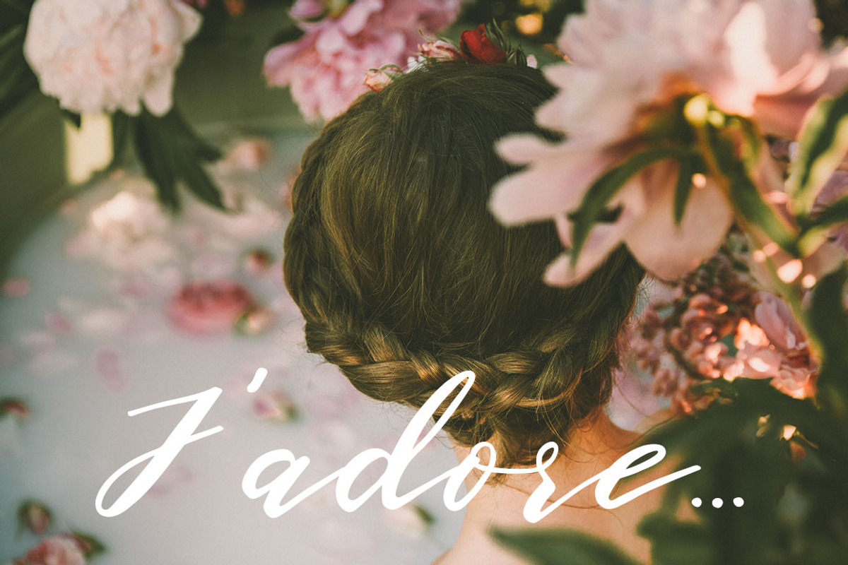 Sweet Little Things Script Font TRIO preview 7