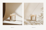 Candle Mockups + Label Mockups, a Packaging Mockup by October November (Thumbnail 3 of 10)