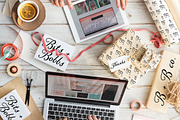 Liesel Printed Family, a Handwritten Font by Magpie Paper Works (Thumbnail 8 of 10)
