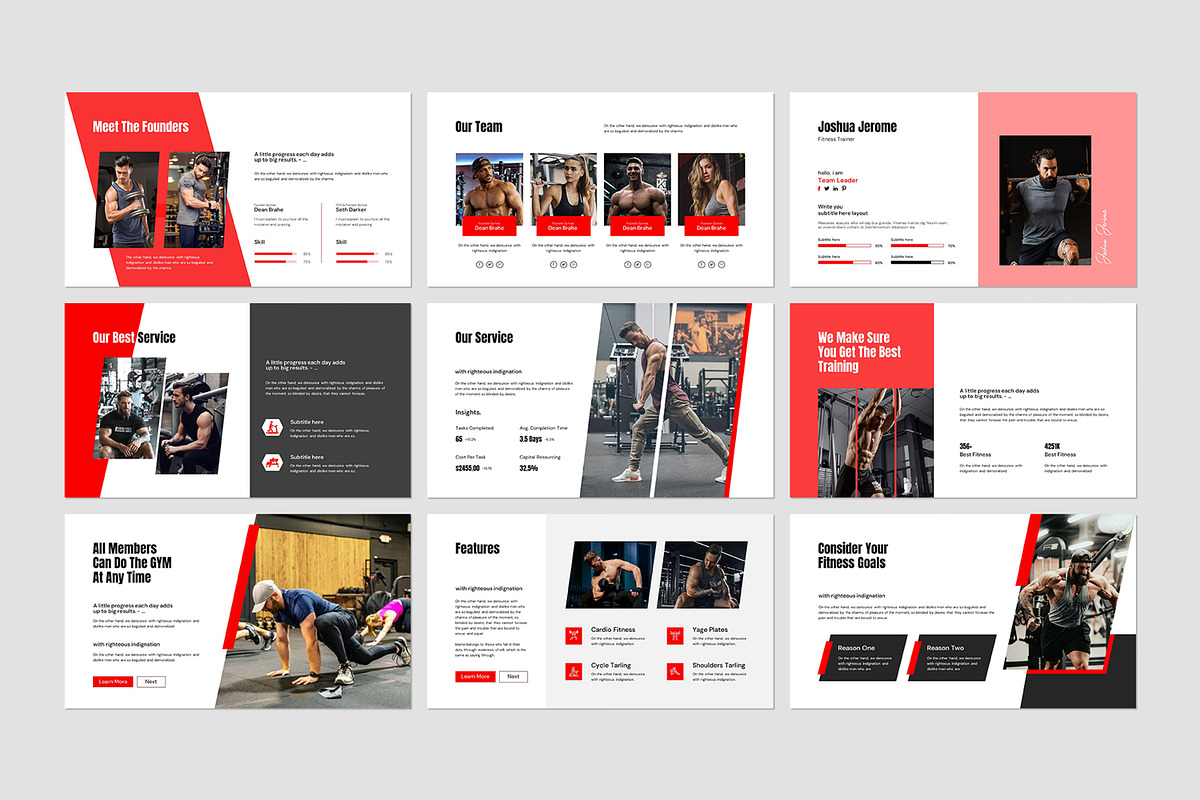 Make Your Body Shape Template, a Presentation Template by evgenystudio (Photo 7 of 8)