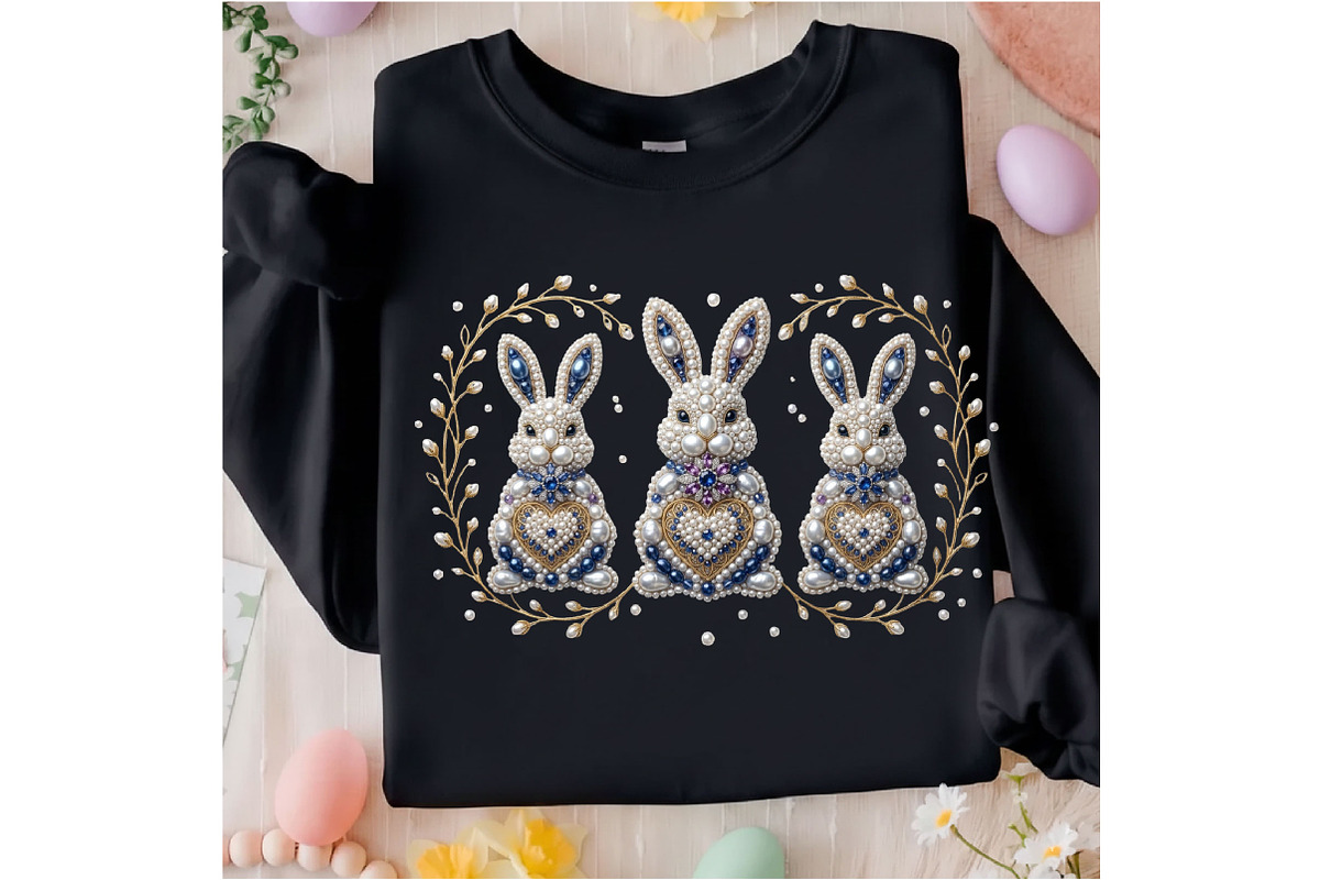 Pearl Bunny PNG, Easter Bunny, an Illustration by Designking (Photo 1 of 6)