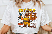 DIY Dad Funny Fathers Day Sublimatio, an Illustration by DreamCafeArt (Thumbnail 2 of 7)
