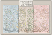 Fresco collection Chinoiserie, a Wallpaper Graphic by Natalia0307 (Thumbnail 2 of 11)