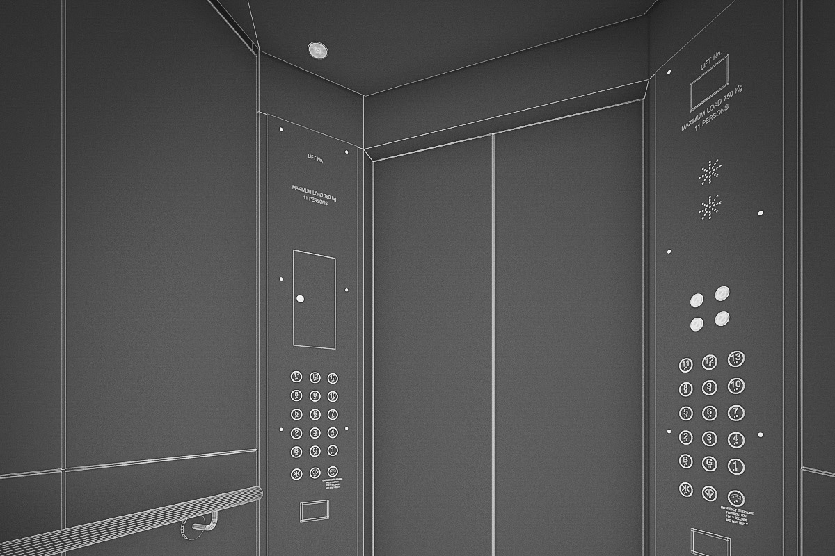 OTIS Elevators Collection Pack, an Architecture 3D Model by 3DNUTS(01)