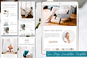 Canva Email Marketing Template, a Marketing Template by The Edits Shop (Thumbnail 1 of 8)