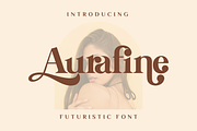 Aurafine, a Serif Font by albert_kalingga (Thumbnail 1 of 5)