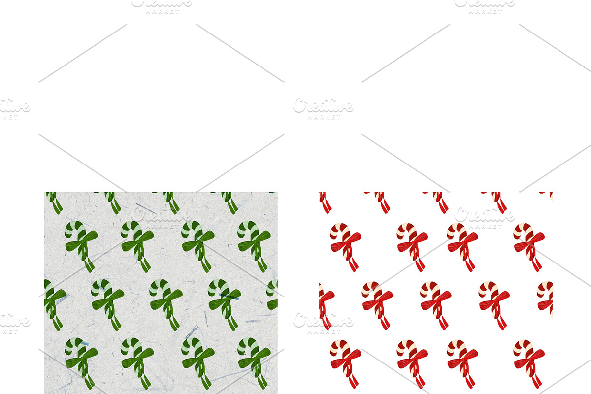 Christmas Seamless Pattern Set, an Illustration by Oleksandra Illustrates (Photo 9 of 20)
