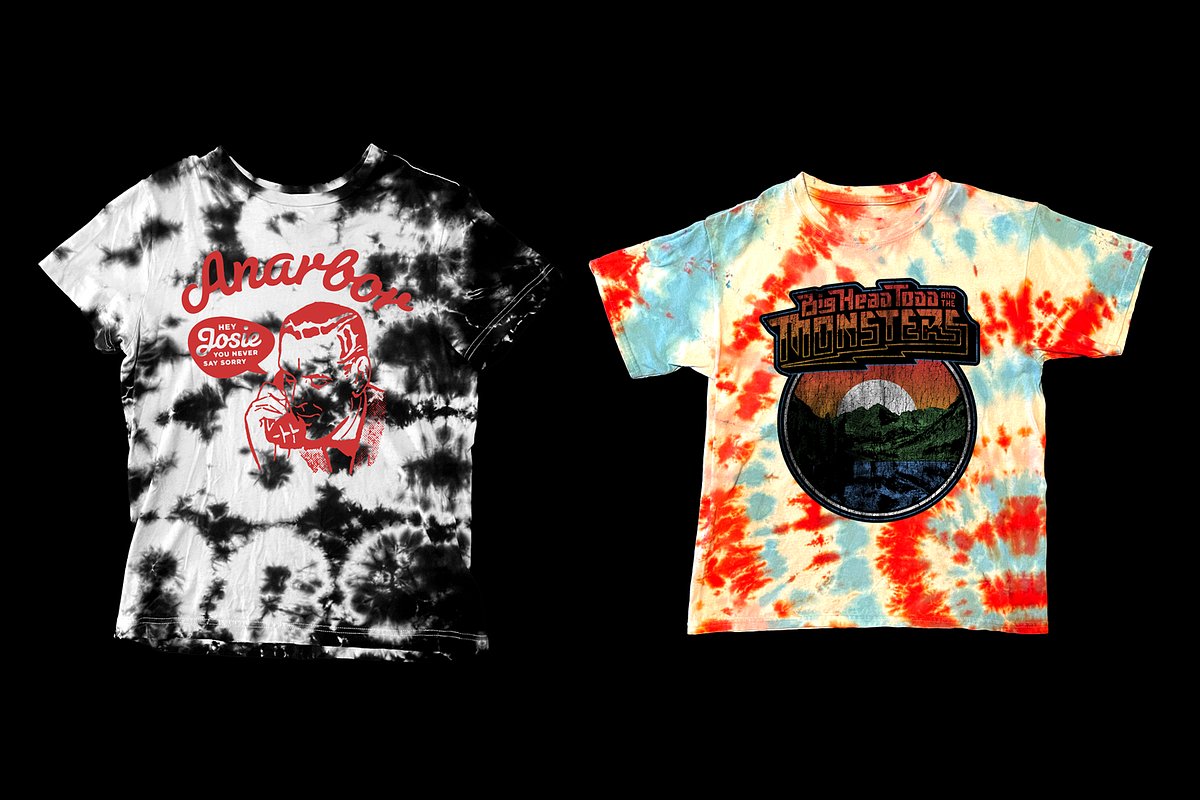 Dyed T-Shirt Mockups, a Print Template by bsteczdesigns_ (Photo 2 of 3)