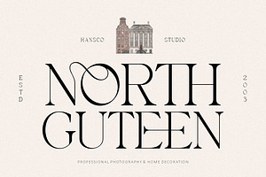 Notica Serif Font Elegant Font