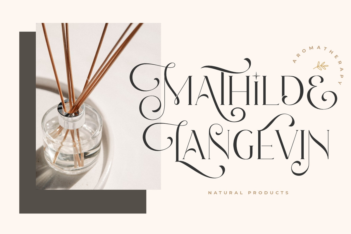 Romantic Serif - Elegant Classy Font, a Font by HansCo Studio (Photo 3 of 15)
