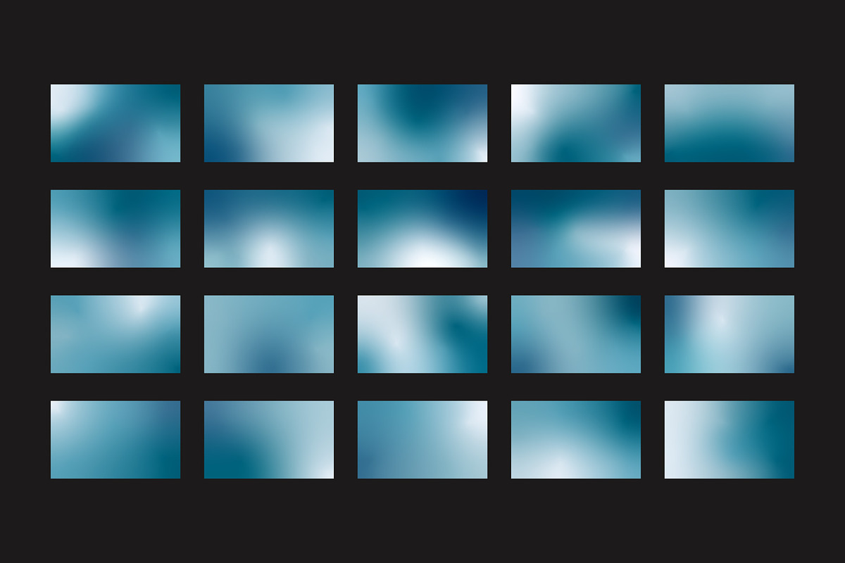 Frosty Gradient Backgrounds, a Background Graphic by stasylionet (Photo 2 of 10)