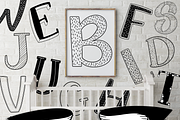 Modern Nursery Design Kit, a Decorative Illustration by Si Design Loft (Thumbnail 4 of 5)