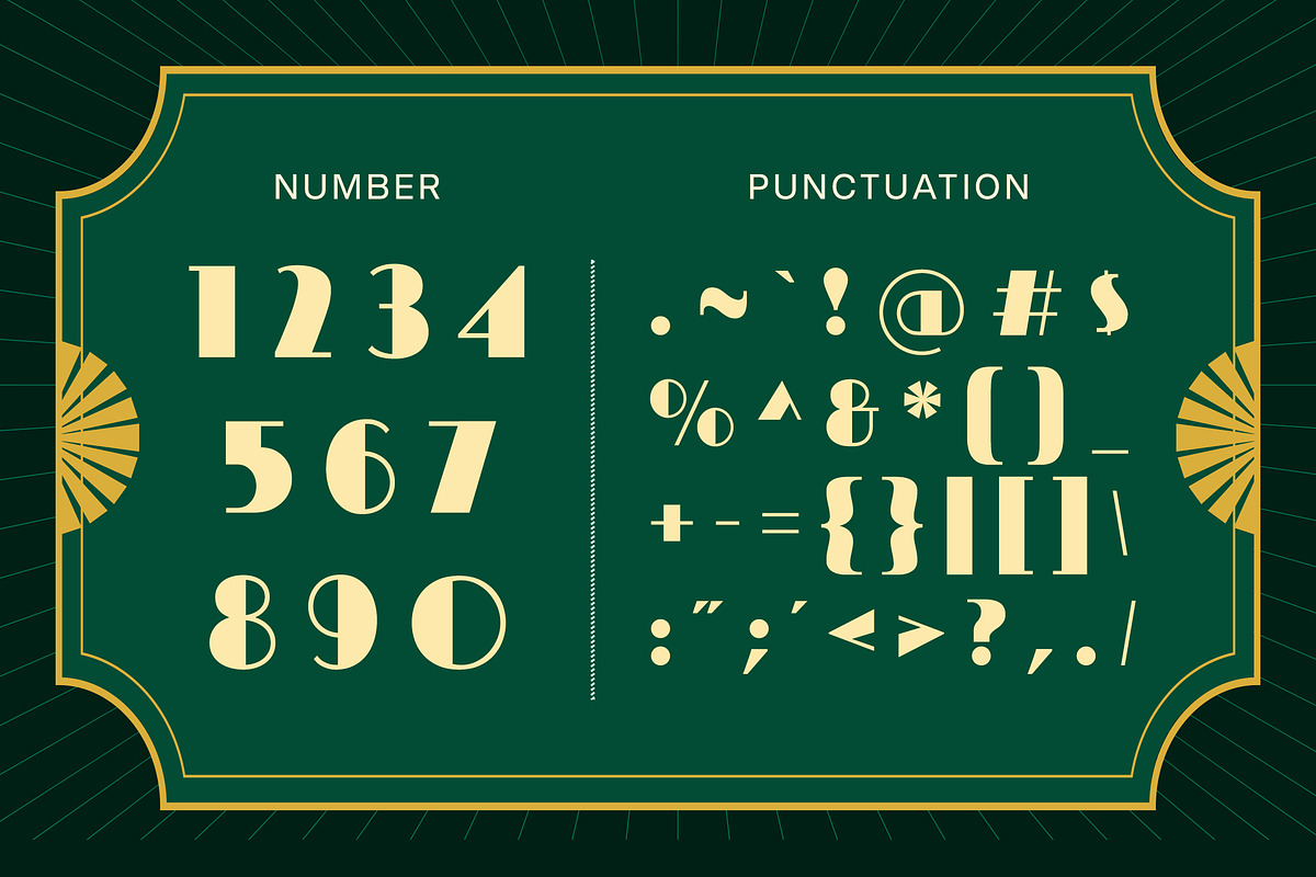 Grystond - Modern Retro Art Deco, a Sans Serif Font by Typia Nesia (Photo 3 of 14)