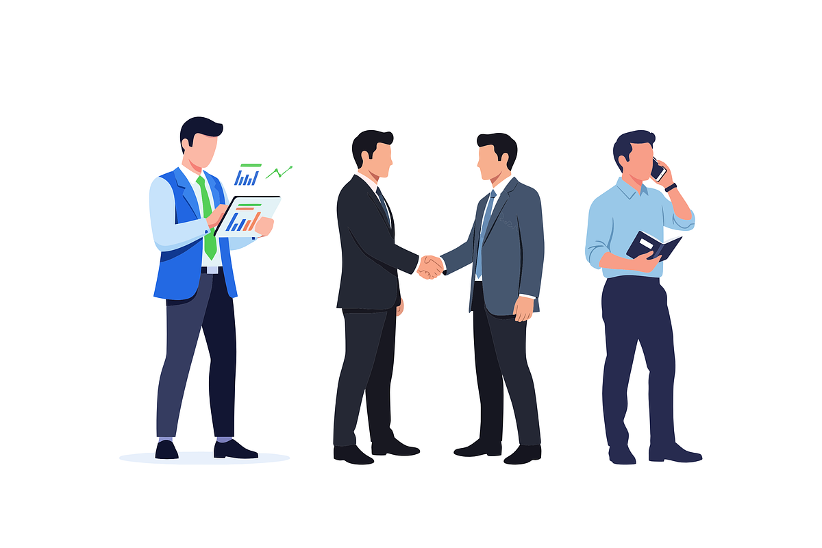 Business People Vector Bundle, an Object Graphic by Rizenight (Photo 3 of 3)