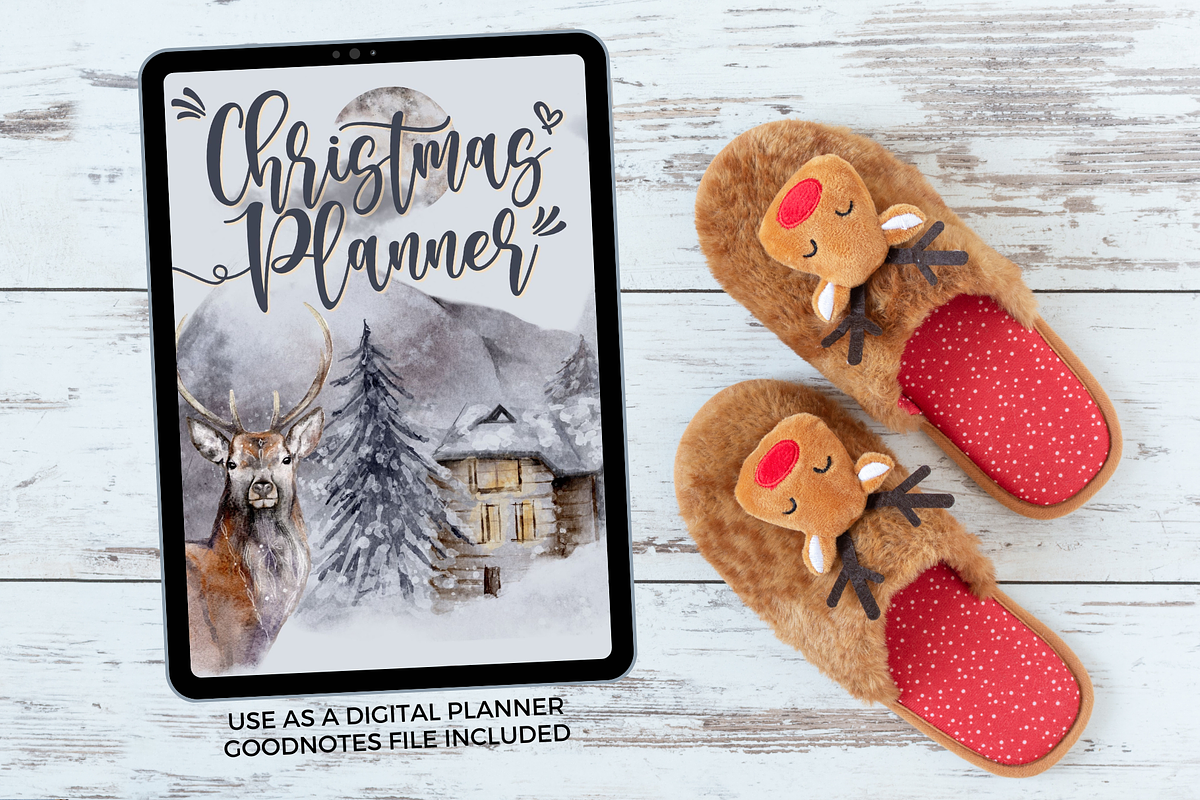 Christmas Planner - Printable, a Stationery Template by Jennifer Magri Templates (Photo 8 of 8)