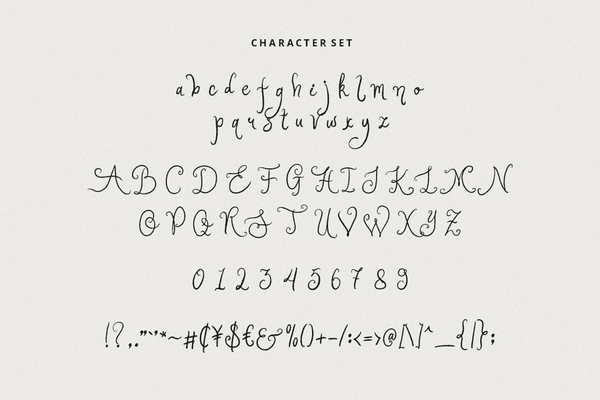 Authentic Whimsical Font, a Handwritten Font by HansCo Studio (Photo 10 of 12)