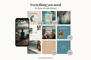 Island Dreaming Instagram Templates, a Social Media Template by The Brand Alchemists (Thumbnail 4 of 13)