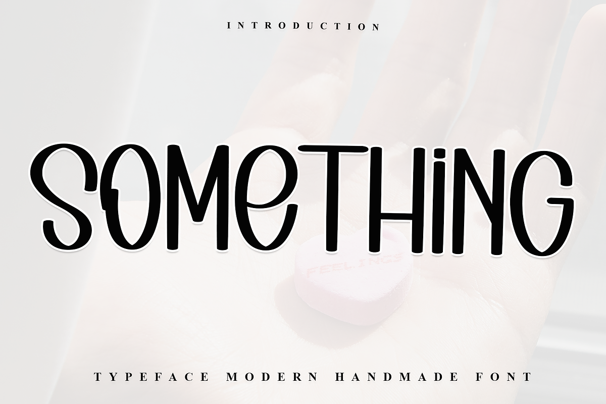 Something, a Sans Serif Font by FreshTypeINK (Photo 1 of 7)