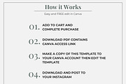 Soft Botanical Instagram Template, a Social Media Template by Everyday Perfection (Thumbnail 8 of 8)