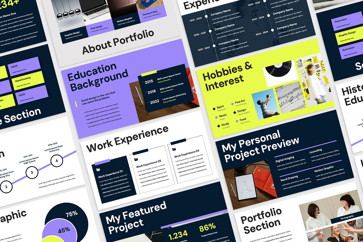 Resume Keynote, a Presentation Template by rgbryand (Photo 6 of 7)