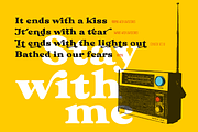 Bikker Black, Funky serifs, a Serif Font by TypeFaith Fonts (Thumbnail 9 of 11)