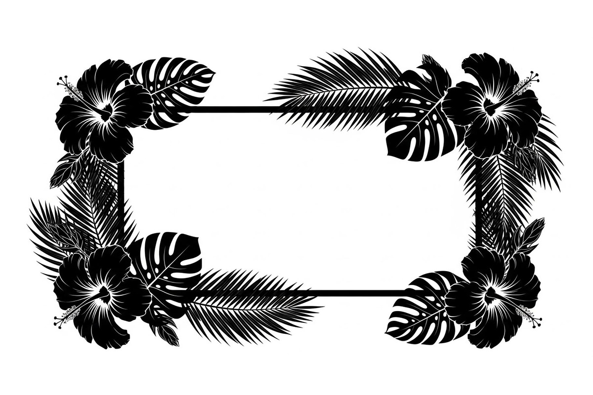 Floral Rectangle Frame SVG Bundle, an Illustration by jahid234 (Photo 29 of 31)