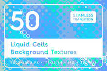 50 Liquid Cells Background Textures by  in Graphics