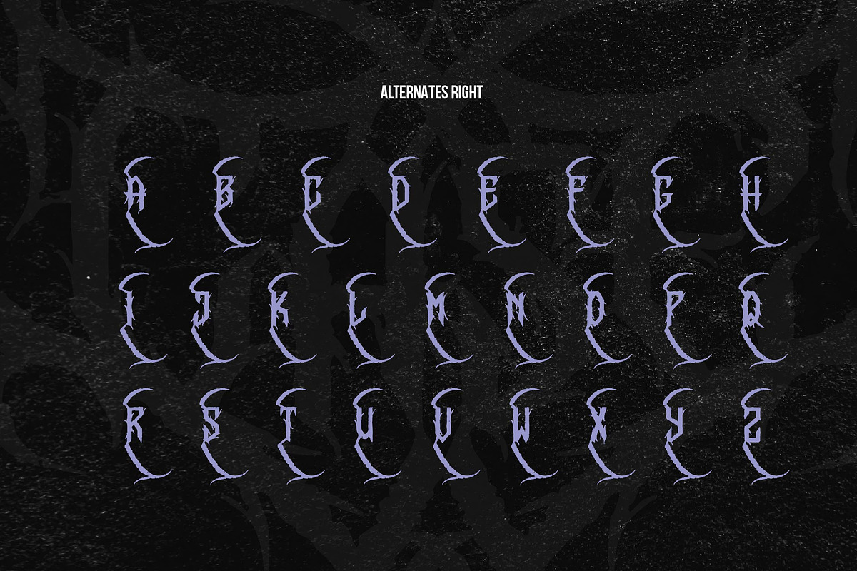 Forsakens | Black Metal Font, a Blackletter Font by Denustudios (Photo 15 of 15)