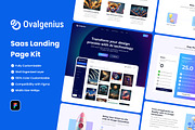 AI Generate Image Web Landing Page, a Landing Page Template by UICreative (Thumbnail 1 of 3)