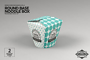 Round Base Noodle Box Mockup, a Packaging Mockup by INCDesign (Thumbnail 6 of 9)