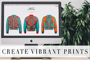 Eastern Scarf | Vector Pattern, a Pattern Graphic by AALofts Design (Thumbnail 3 of 6)