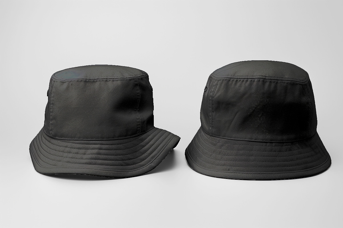 Realistic bucket hat mockup, a Hat Mockup by Raihan Rahman (Photo 6 of 10)