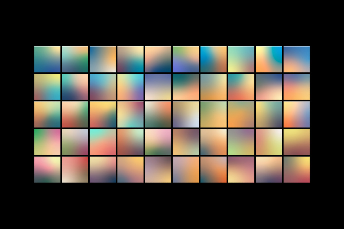 Retro – 100 Gradient Backgrounds, a Texture Graphic by MarkSupply (Photo 4 of 5)