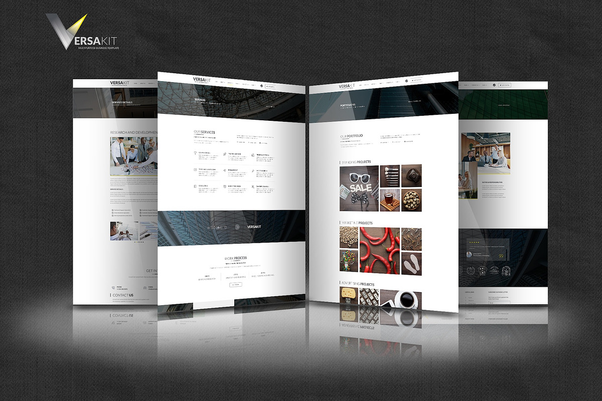 Versakit -Multipurpose Elementor Kit, a Websites & App Template by Select Agency Designs (Photo 5 of 8)